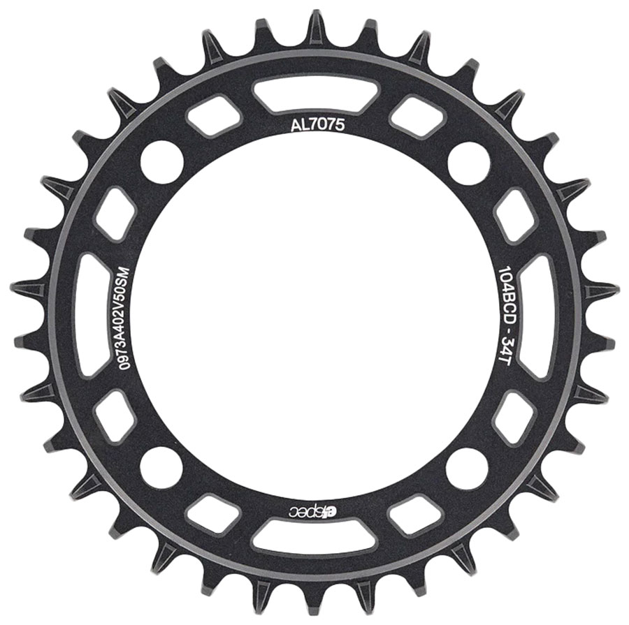 e*thirteen Helix e*spec  Chainring, 104BCD AL Direct Mount, 32T, Black