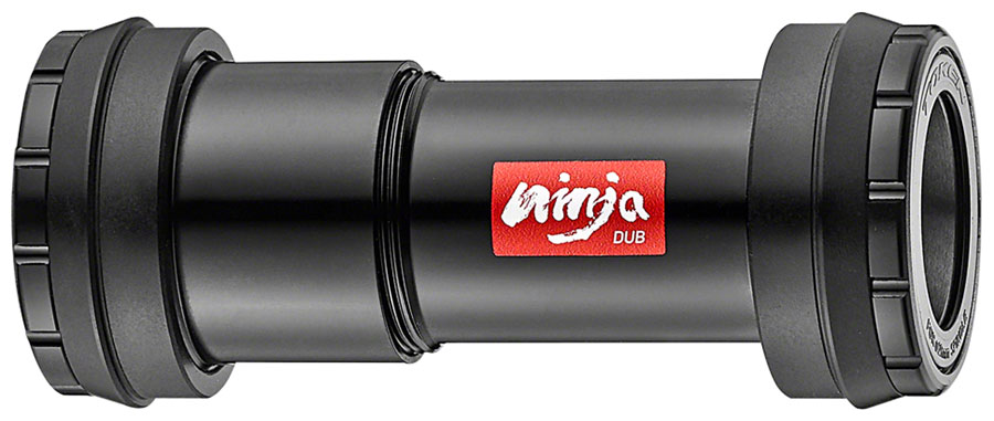 Token Ninja BB4629 Press Fit Double-Thread Bottom Bracket - PF30, SRAM DUB, Black