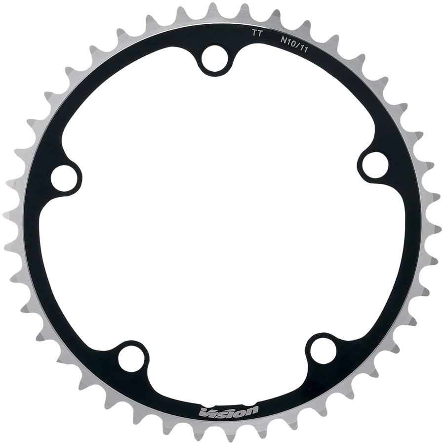 FSA Vision Metron Aero TT Chainring, 42T, 130BCD, 5H, N11