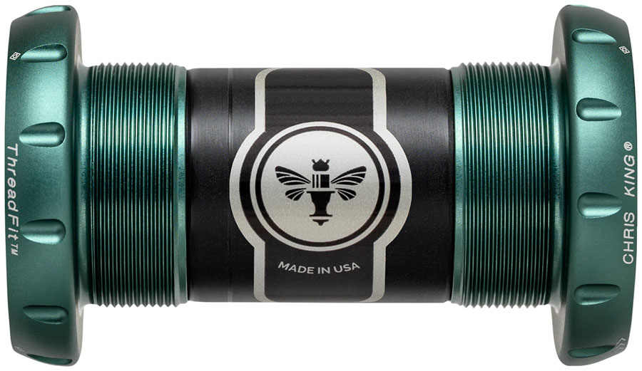 Chris King ThreadFit 30 Bottom Bracket - English, Matte Jade, Ceramic