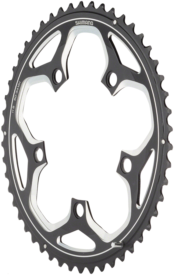 Shimano RS500 Chainring - 52t, 110 BCD, 5-Bolt, 11-Speed, Black