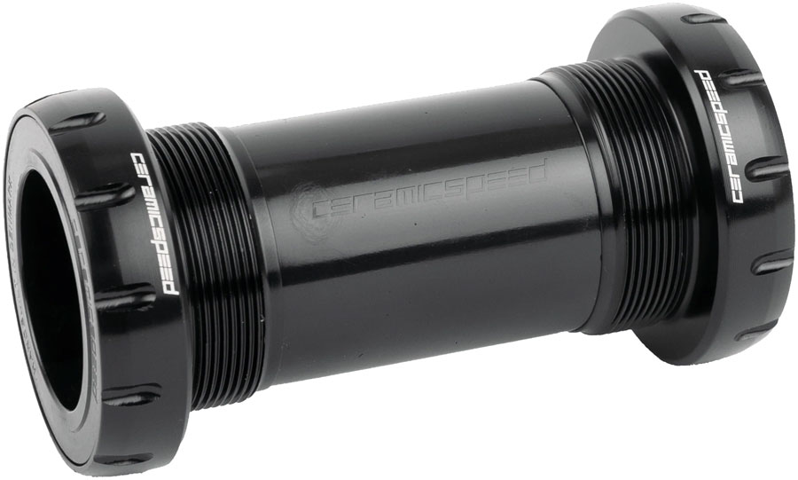CeramicSpeed BB ALPHA Bottom Bracket - English/BSA, 68mm, For SRAM DUB Spindle, Gravel, Black