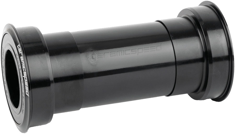 CeramicSpeed BB ALPHA Bottom Bracket - BB86, 86.5mm, For 24mm/Shimano Spindle, Gravel, Black