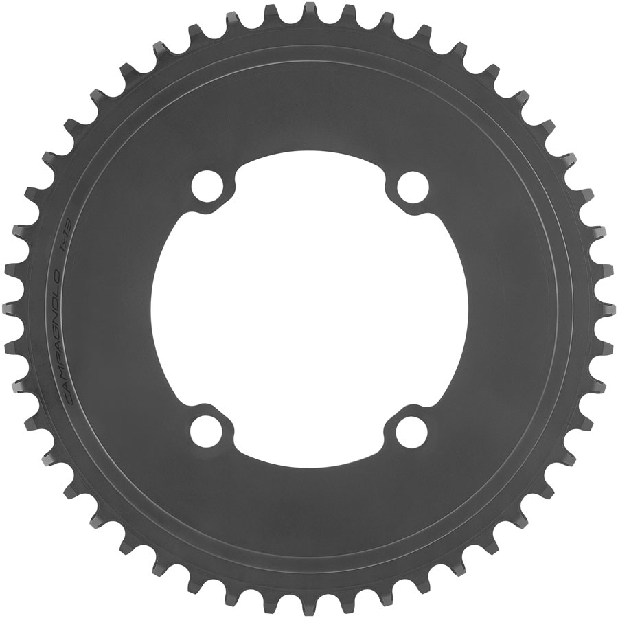 Campagnolo Super Record 13 Aero Chainring - 50t, 4-Bolt, 104 BCD, Aluminum, Black