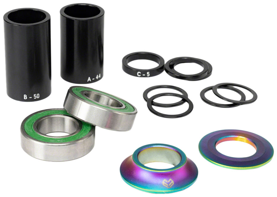 Eclat Mid BMX Bottom Bracket - Oilslick, 22mm