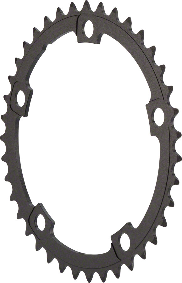 Full Speed Ahead Pro Road Chainring - 39t, 130 BCD, Aluminum, N11, Black