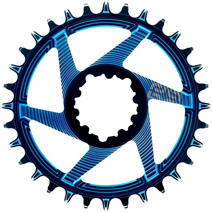 e*thirteen Helix R Guidering - 32t, 11/12-Speed, 3mm Offset, SRAM 3-Bolt DM, Intergalactic