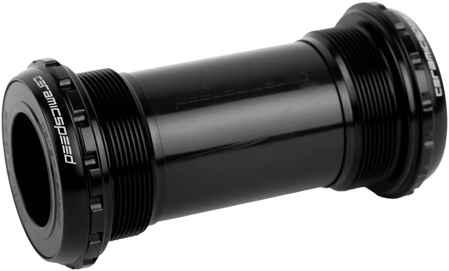 CeramicSpeed BB ALPHA Bottom Bracket - Italian, 70mm, For 24mm/Shimano Spindle, Road, Black