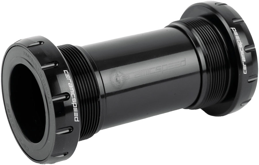 CeramicSpeed BB ALPHA Bottom Bracket - Italian, 70mm, For SRAM DUB Spindle, Road, Black