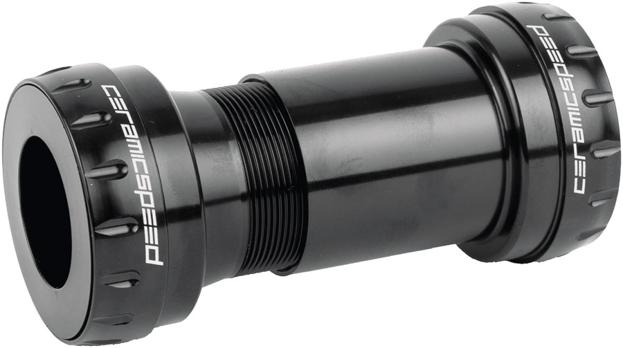 CeramicSpeed BB ALPHA Bottom Bracket - BB30, 68mm, For 24mm/Shimano Spindle, Road, Black