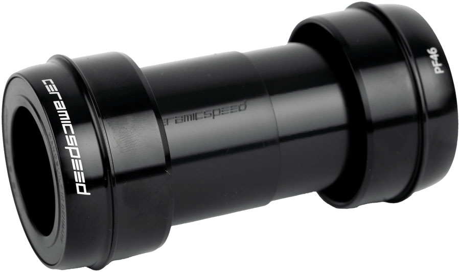 CeramicSpeed BB ALPHA Bottom Bracket - PF30, 68mm, For SRAM DUB Spindle, Road, Black