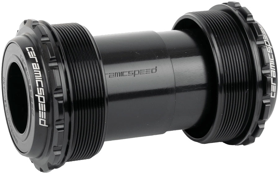 CeramicSpeed BB ALPHA Bottom Bracket - T47, 73mm, For 24mm/Shimano Spindle, MTB, Black