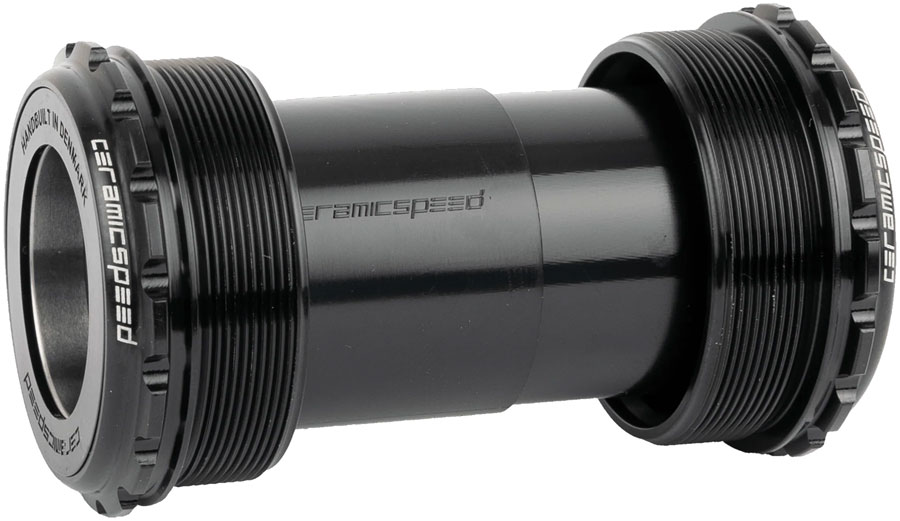 CeramicSpeed BB ALPHA Bottom Bracket - T47, 73mm, For 30mm Spindle, MTB, Black