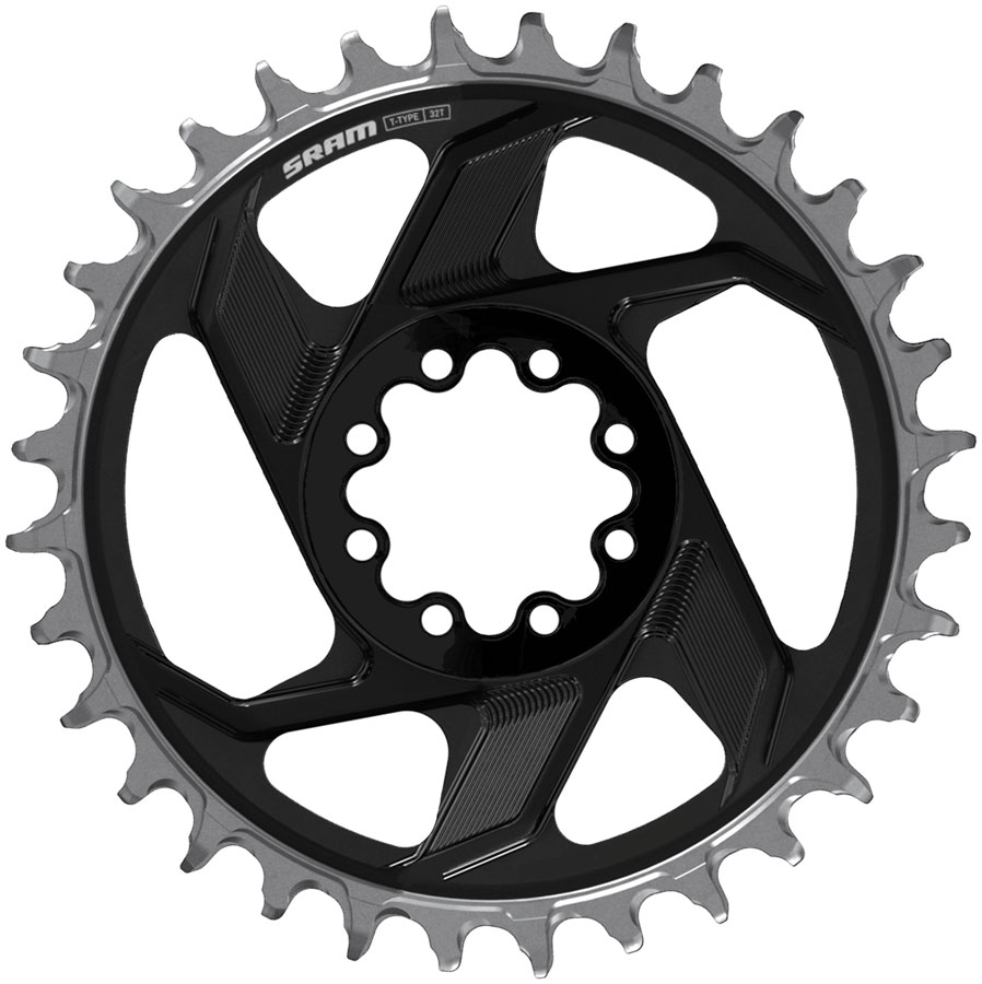 SRAM XX Downhill T-Type Direct Mount Chainring - 32t, 7-Speed, 8-Bolt Direct Mount, 6mm Offset, Aluminum, D1