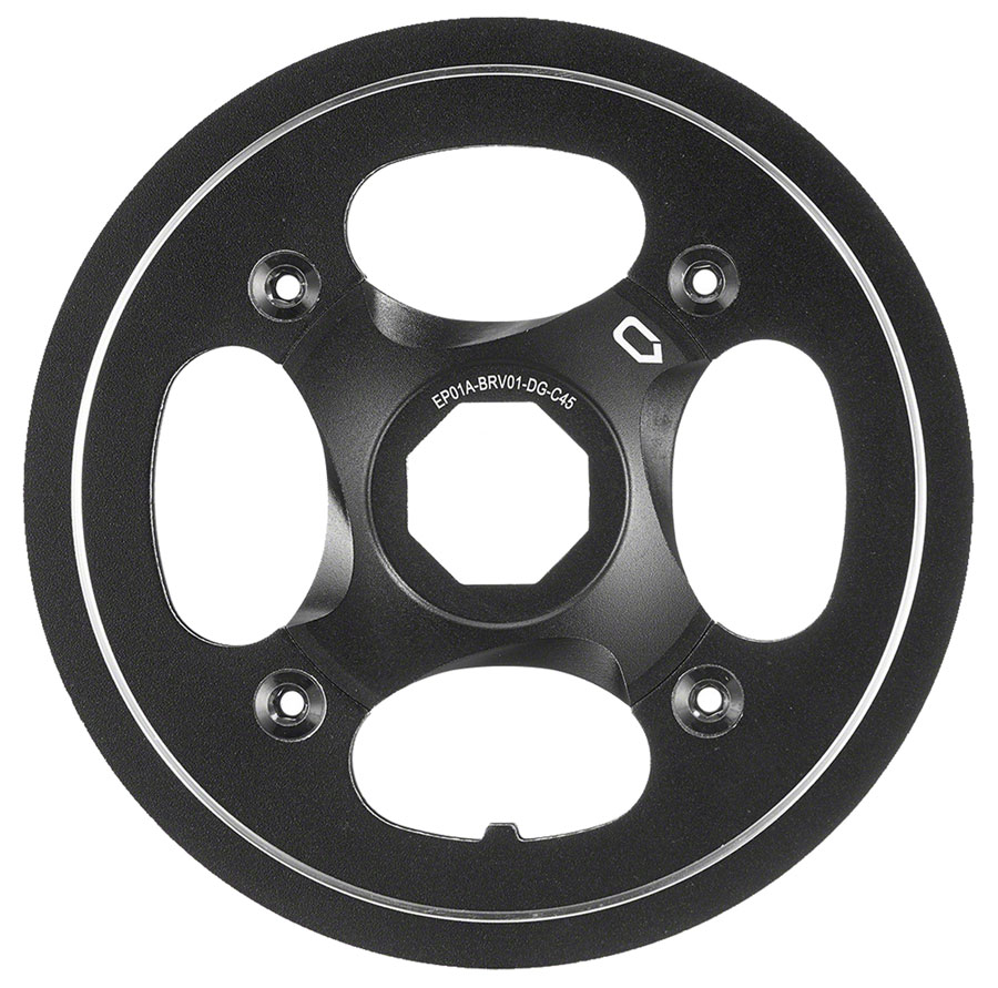 Samox 104 BCD eBike Spider - BROSE, 52mm Chainline, Black