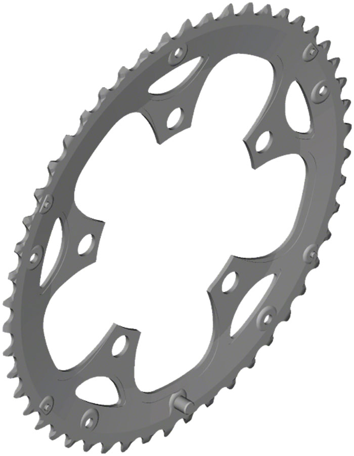 Shimano FC-RS200 Chainring - 46t-F, 110 BCD, 5-Bolt, 8-Speed, Black