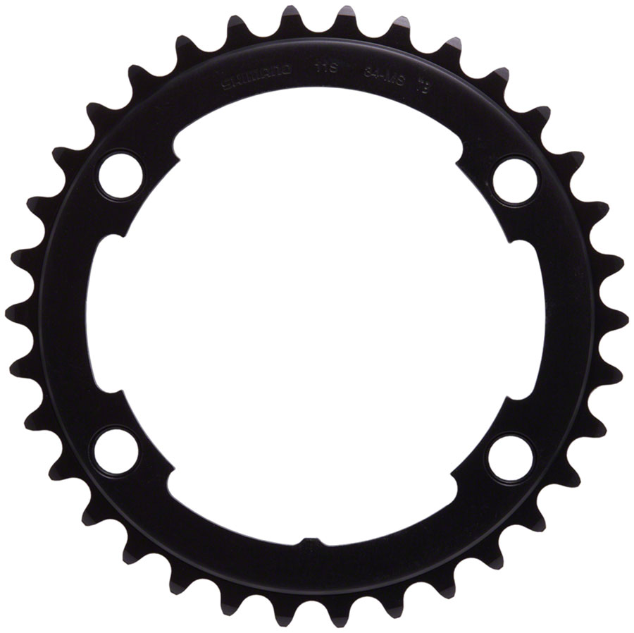 Shimano FC-RS510 Chainring - 34t, Asymmetric 110mm BCD, Black, MS