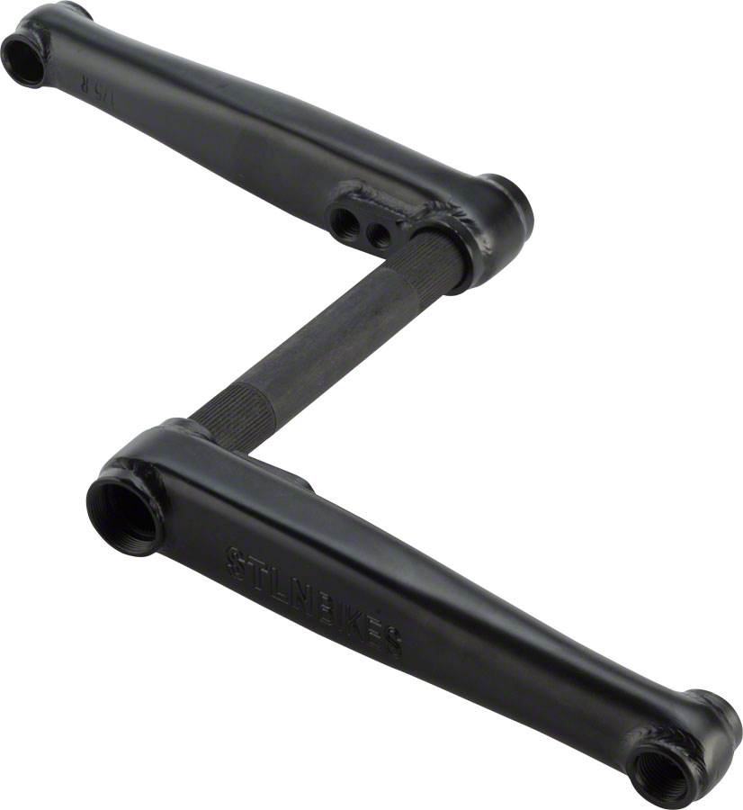 Stolen Talon V2 3-Piece Crankset - 170mm, Matte Black