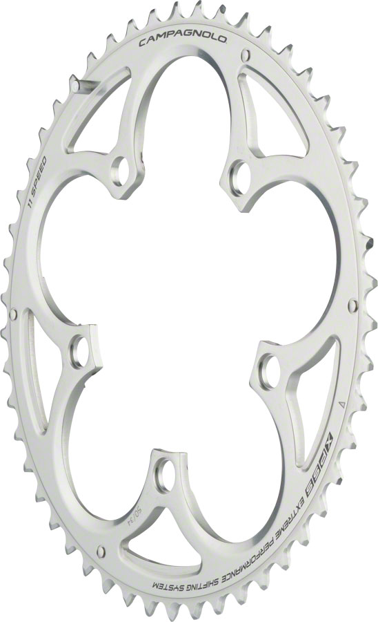 Campagnolo 11 Speed 50 Tooth Chainring for Athena, Silver