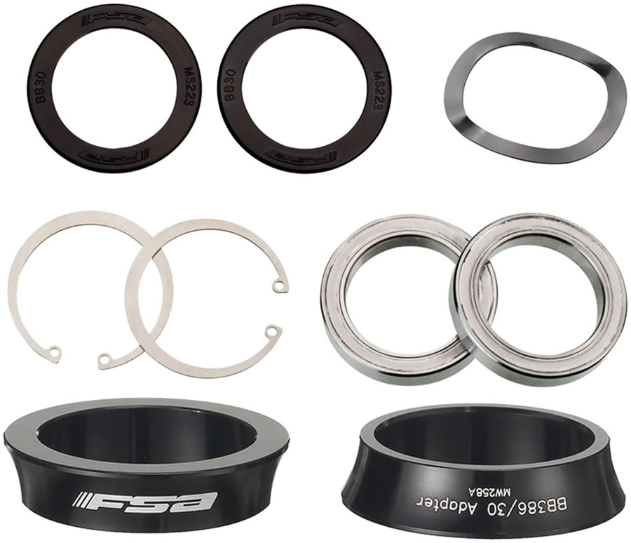 FSA BB30 to EVO Crankset Bottom Bracket Kit