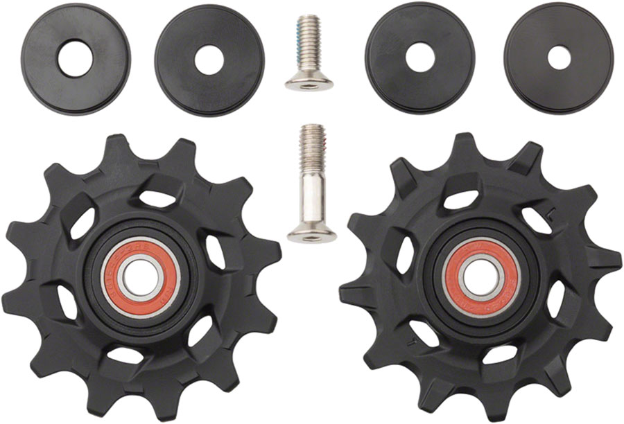 SRAM Force eTap AXS Rear Derailleur Pulley Kit - For 12-Speed, Steel Bearing, D1