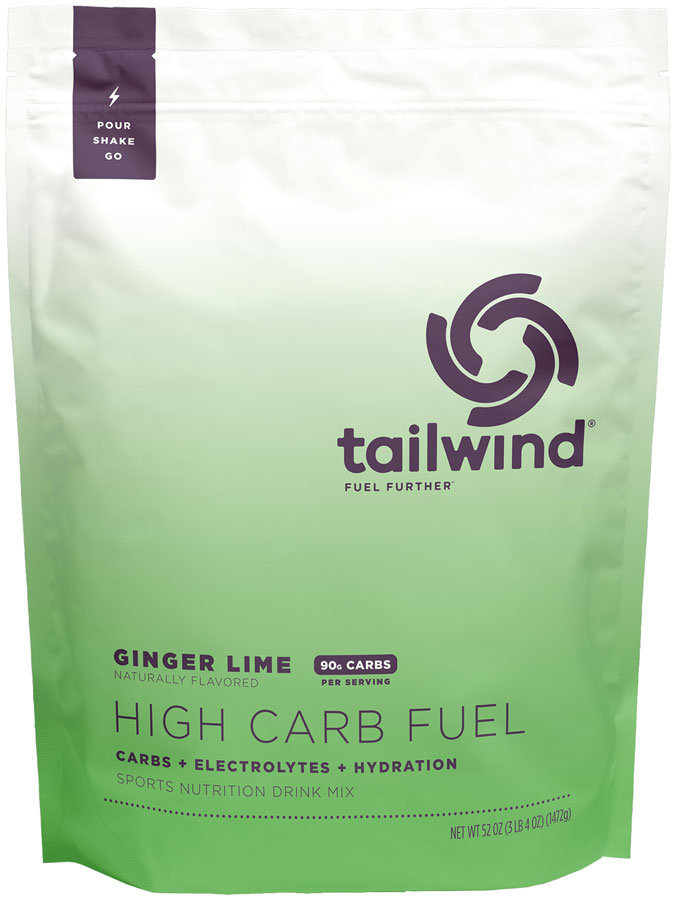 Tailwind High Carb Fuel Ginger Lime - 16 Serving Bag
