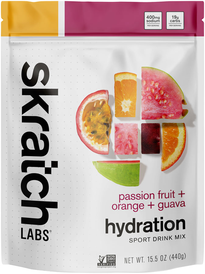 Skratch Labs Hydration Sport Drink - Passion Fruit/Orange/Guava, 20-Serving Resealable Bag
