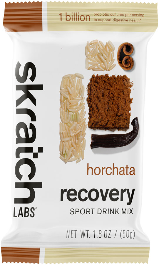 Skratch Labs Recovery Sport Drink - Horchata, Single Serving 10-Pack