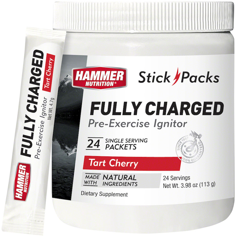 Hammer Fully Charged: Tart Cherry, 24 single serving packets
