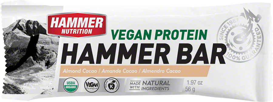 Hammer Vegan Recovery Bar: Almond Cacao Box of 12