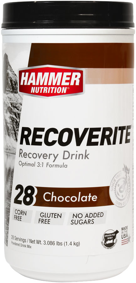 Hammer Recoverite 2.0 Recovery Drink - Chocolate, 28 Serving Canister