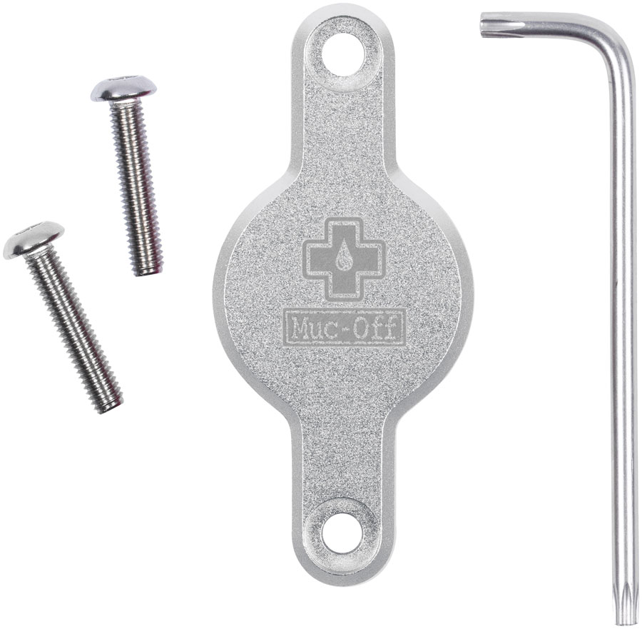 Muc-Off Secure Tag Holder - Silver 3.0