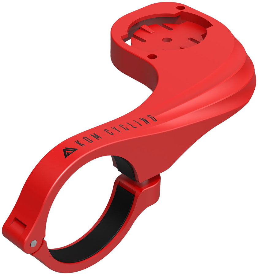 KOM Cycling Classic Computer Mount - Garmin, Red