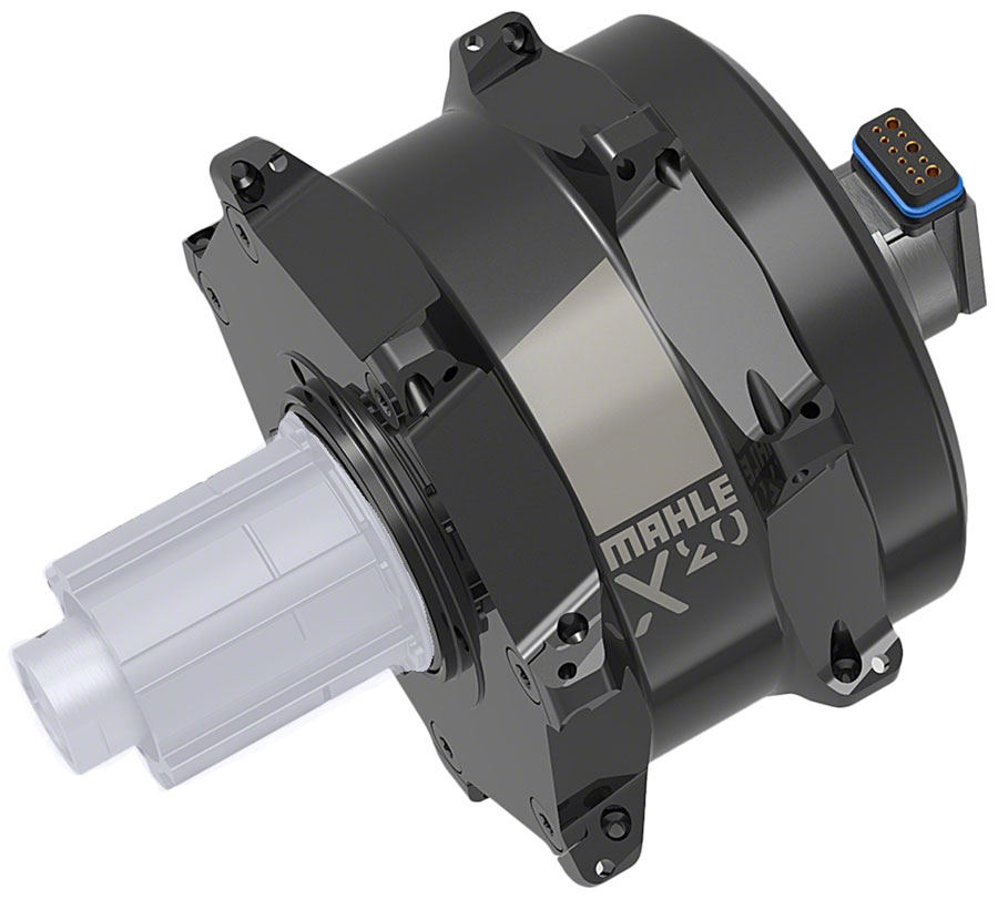 MAHLE SmartBike Systems X20 Ebike Hub Motor - Class 1, 20mph, 55nm, 28h Straight-Pull, 12x142mm Thru-Axle, Cassette Body Not Included