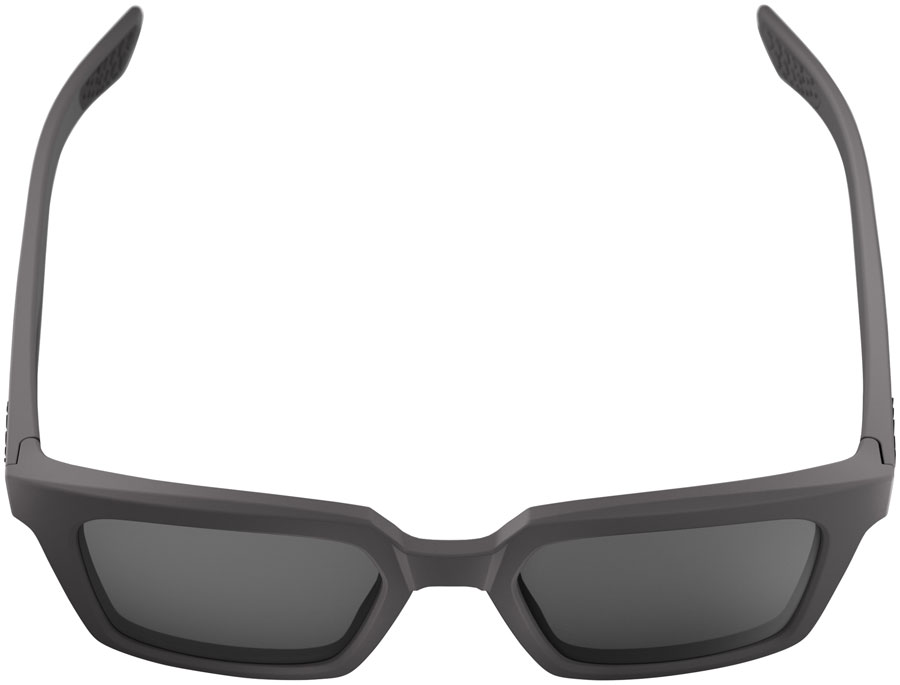 100% Erba Sunglasses - Matte Dark Smoke/Smoke Lens
