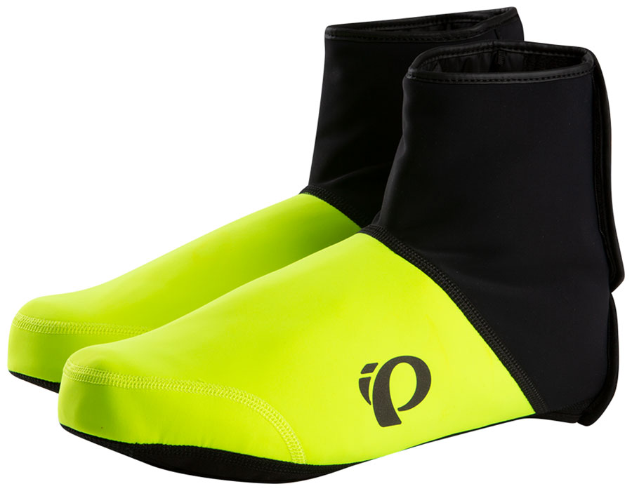 Pearl Izumi Amfib Shoe Covers - Medium, Screaming Yellow