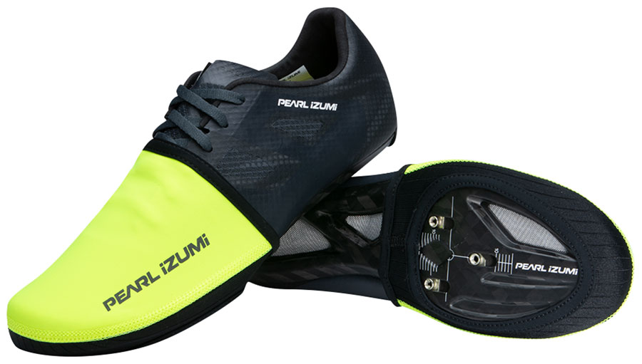 Pearl Izumi Amfib Toe Covers - Small/Medium, Screaming Yellow