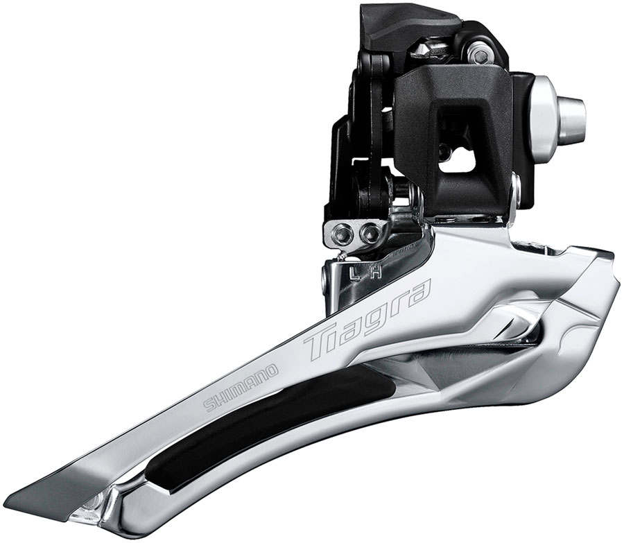 Shimano Tiagra FD-R4000-F Front Derailleur - 11-Speed, Double, Braze-On, Down-Swing, Down-Pull, 52t Max