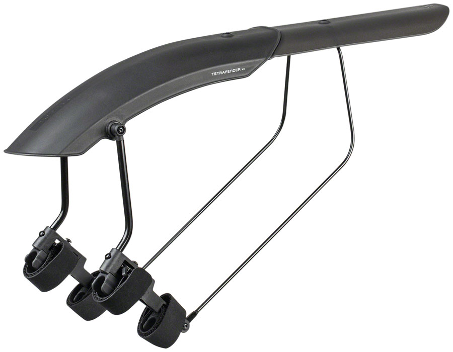 Topeak Tetrafender M2 Fender - Strap-on,  Rear, Black