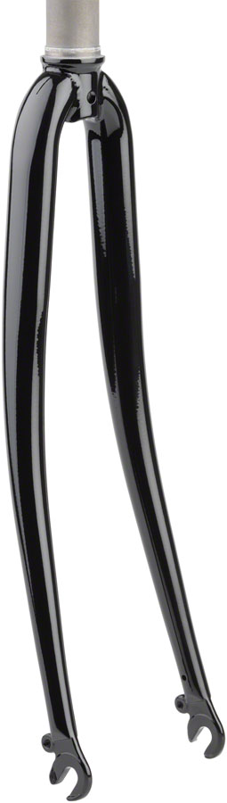 MSW 700c Road Fork - 9mm x 100mm, 1 1/8" Straight Steerer, Mid Reach Caliper, Black