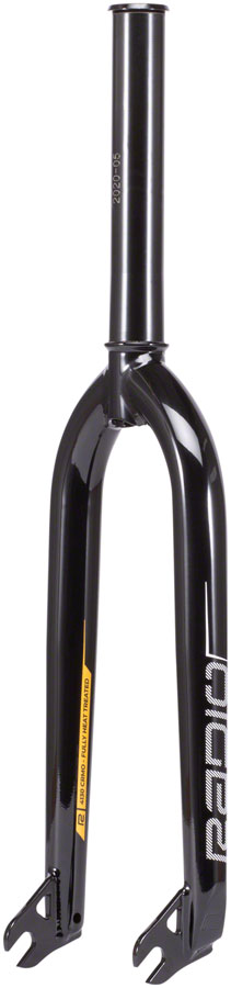 Radio Raceline Expert BMX Race Fork - 1 1/8", Black