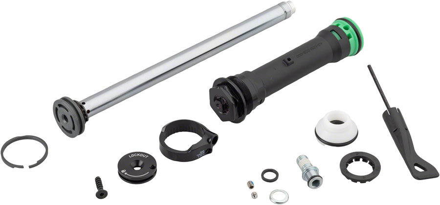 RockShox Fork Damper Assembly - Remote 17mm (PopLoc, Pre-2013 PushLoc) Turnkey, 27"/29" - Judy Silver A1+/30 Silver A3+ (2018+)