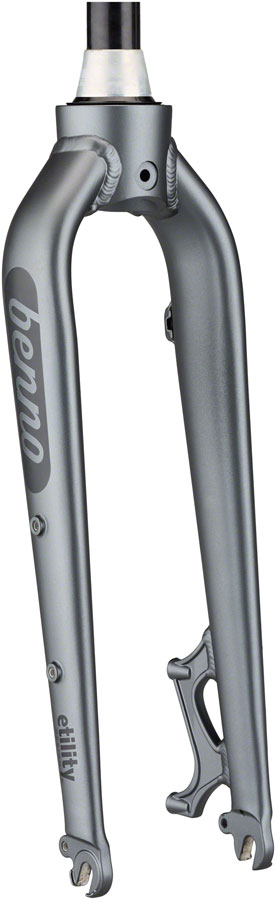 Benno Boost Replacement Fork - Aluminum, 2020-2021, QR, 24", Post Mount, Anthracite