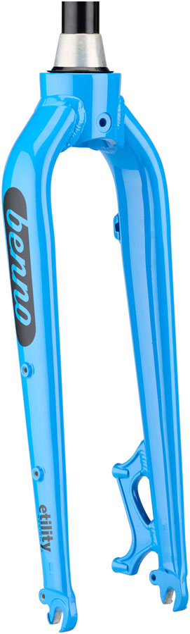 Benno Boost Replacement Fork - Aluminum, 2020-2021, QR, 24", Post Mount, Machine Blue