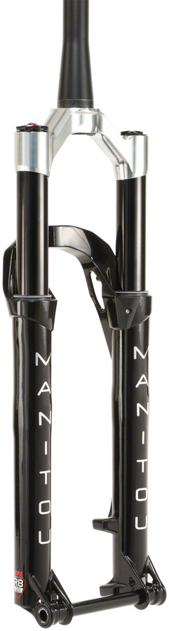 Manitou R8 Pro Suspension Fork - 29", 120 mm, 15 x 110 mm, 44mm Offset, Crown Lockout, Black/Silver