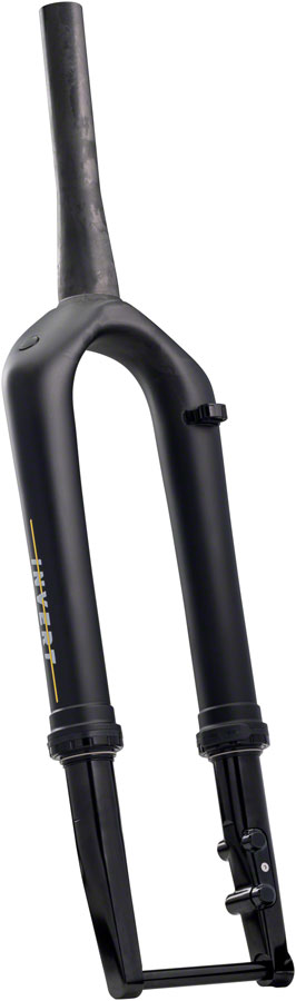 Cane Creek Invert SL Gravel Suspension Fork - 700c, 40 mm, 12 x 100 mm, 45 mm Offset, Matte Black