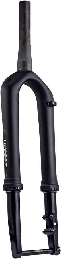 Cane Creek Invert CS Gravel Suspension Fork - 700c, 30 mm, 12 x 100 mm, 45 mm Offset, Climb Switch, Matte Black