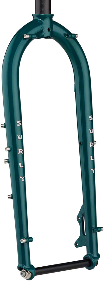 Surly Wednesday Fork - 26", 15x150mm Thru-Axle, 1-1/8" Straight Steerer, Steel, OG Algae
