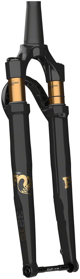 FOX 32 Taper-Cast Factory Suspension Fork - 700c, 40 mm, 12 x 100 mm, Kabolt, 45mm Offset, GRIP SL Damper, 3-Position, Shiny Black