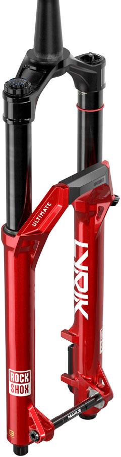 RockShox Lyrik Ultimate Charger 3.2 RC2 Suspension Fork - 29", 140mm, 15x110mm, 44mm Offset, Linear XL Air Spring, Electric Red, E1